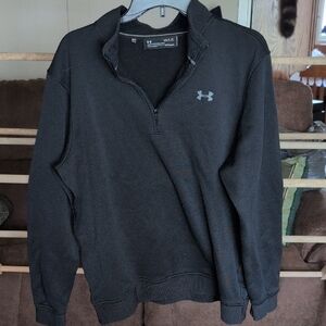 Under Armour Black Half-Zip Sweatshirt